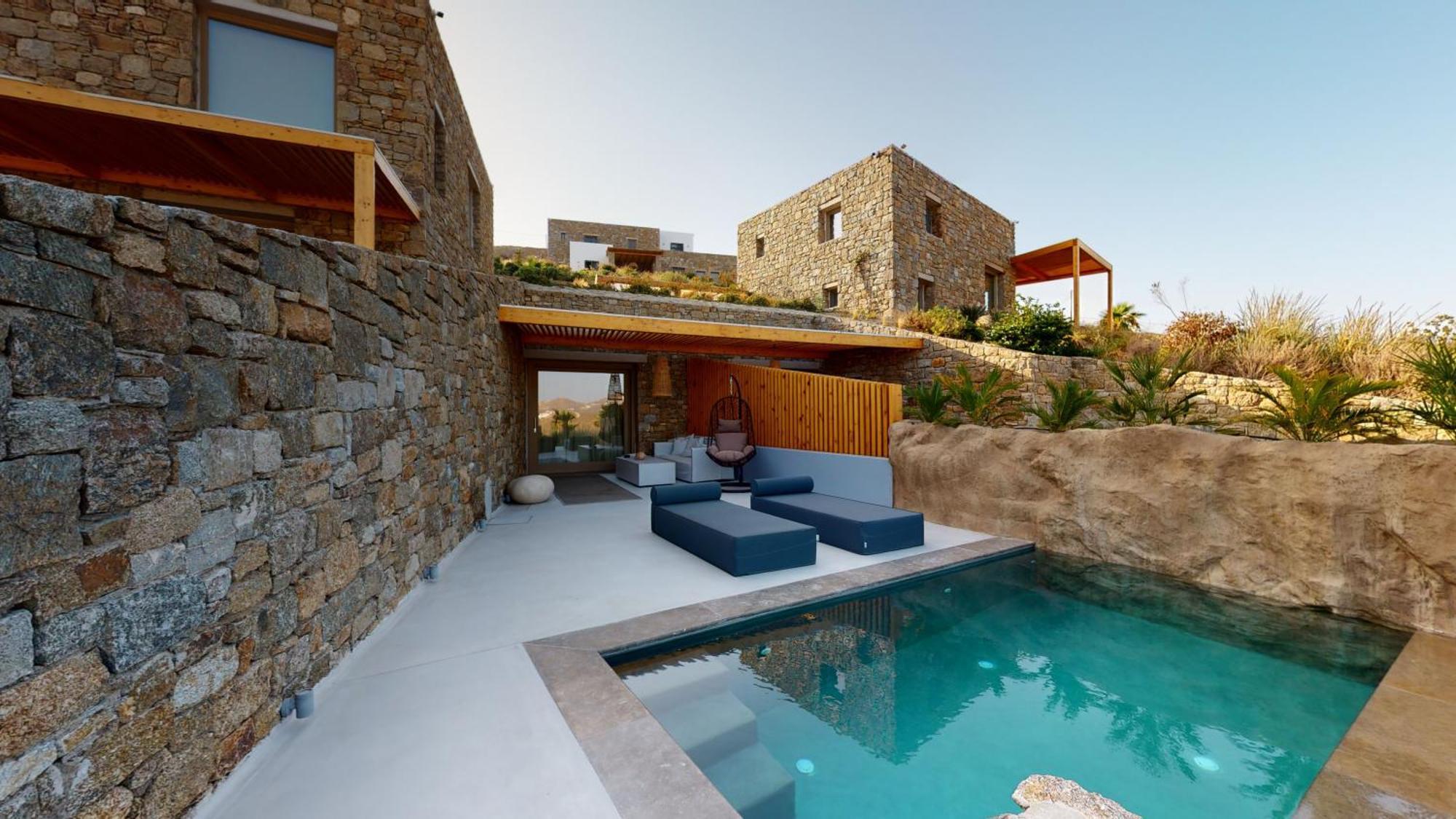 Nasta Suites & Villas Intentional Living Mykonos Panormos  エクステリア 写真
