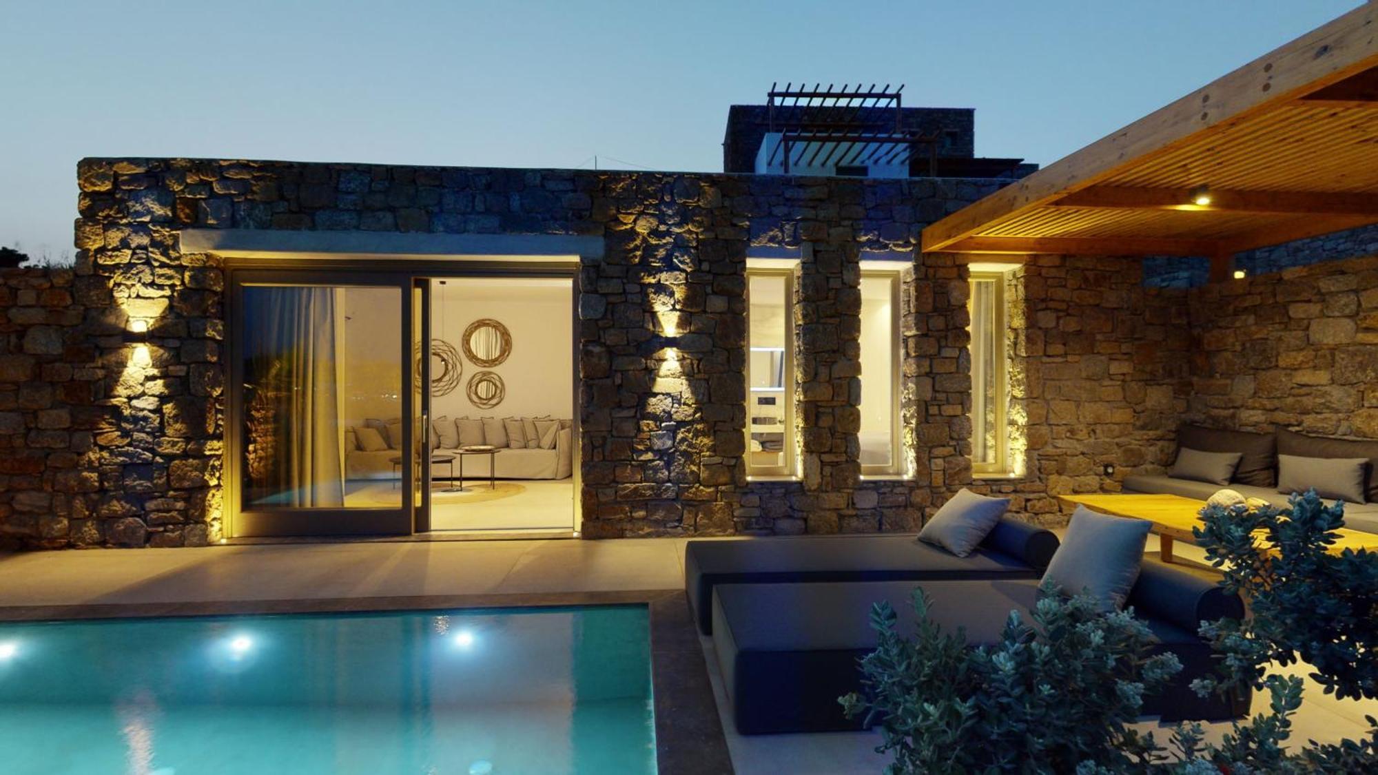Nasta Suites & Villas Intentional Living Mykonos Panormos  エクステリア 写真