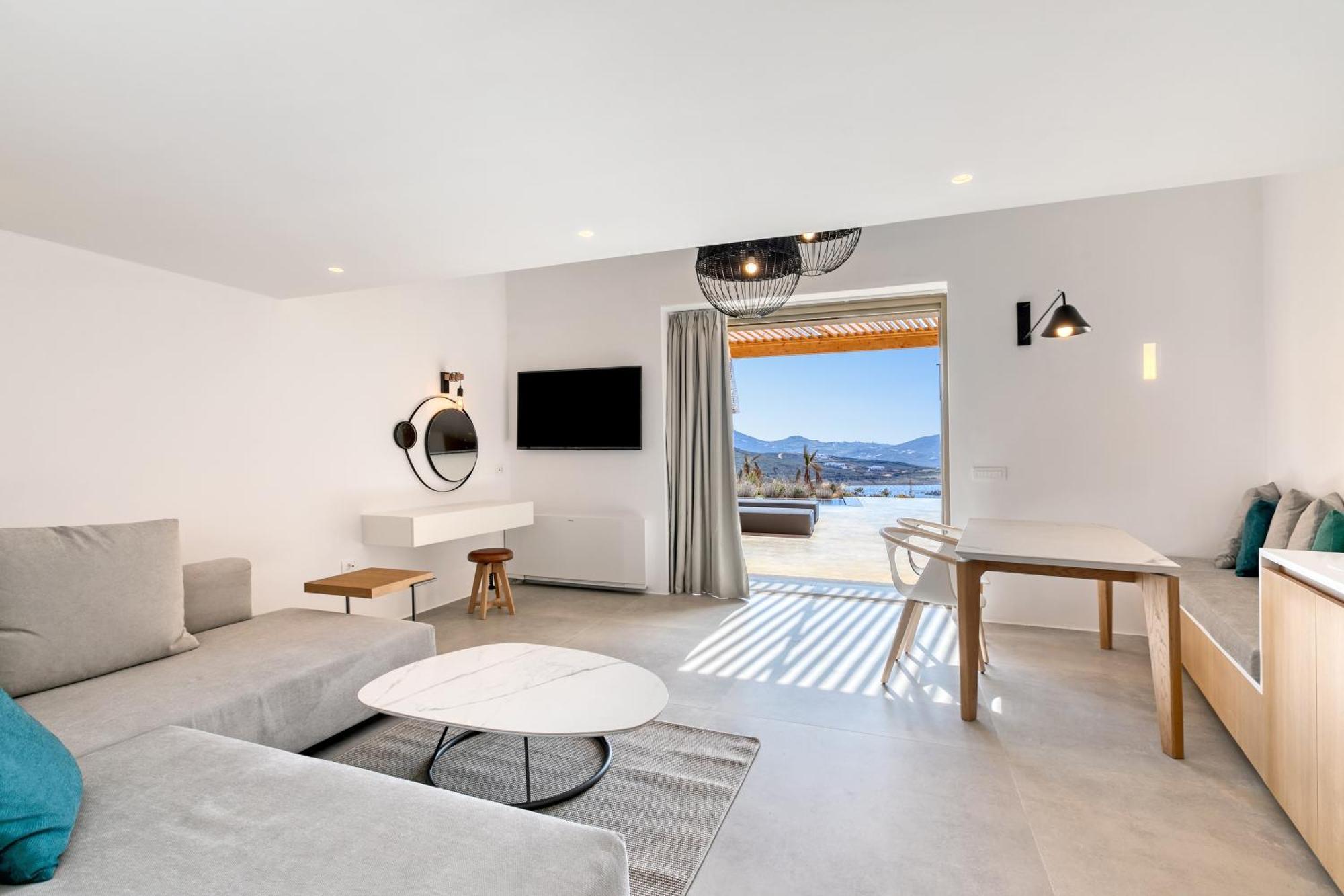 Nasta Suites & Villas Intentional Living Mykonos Panormos  エクステリア 写真