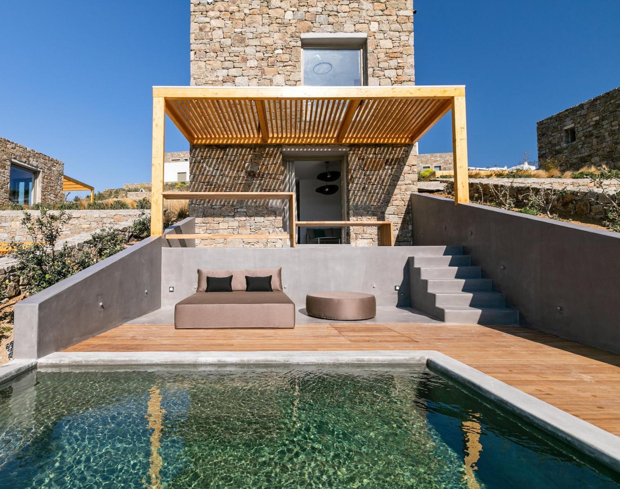Nasta Suites & Villas Intentional Living Mykonos Panormos  エクステリア 写真