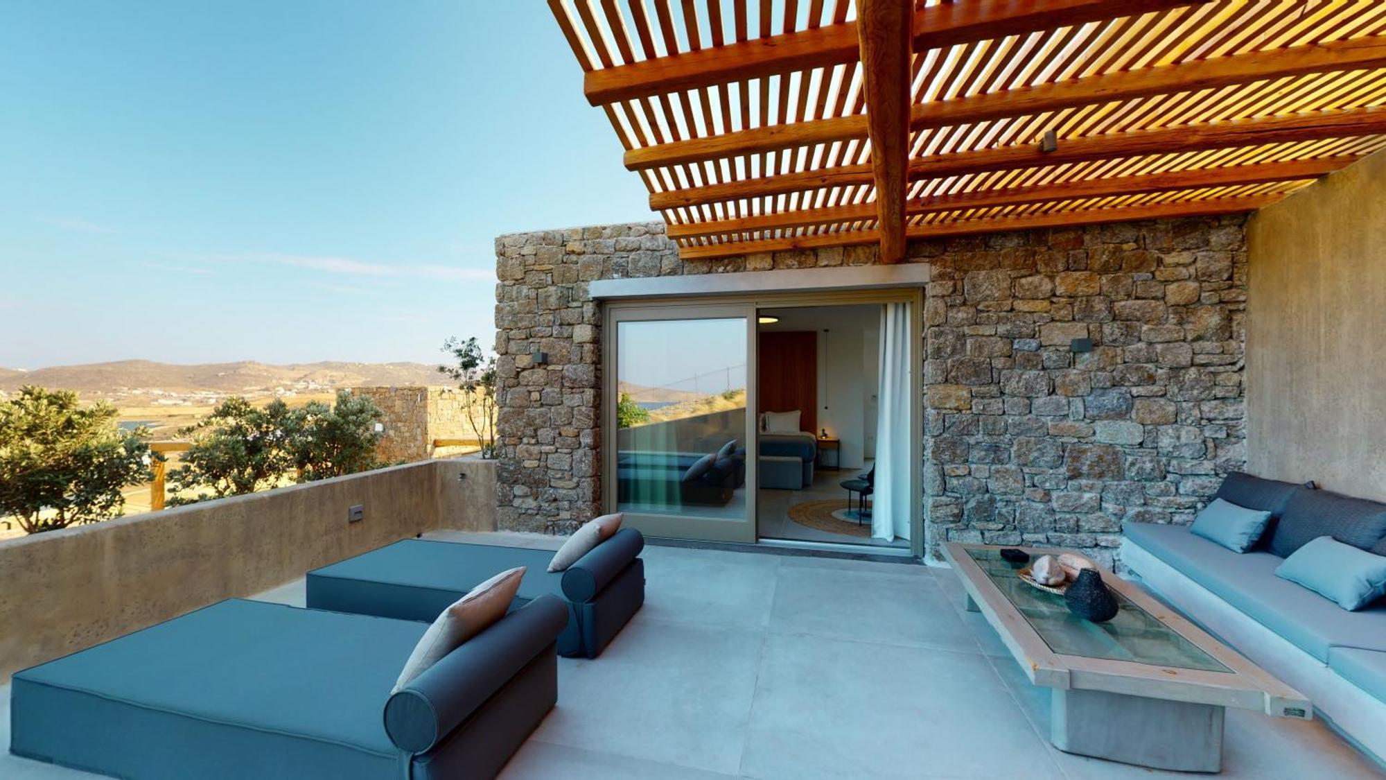 Nasta Suites & Villas Intentional Living Mykonos Panormos  エクステリア 写真