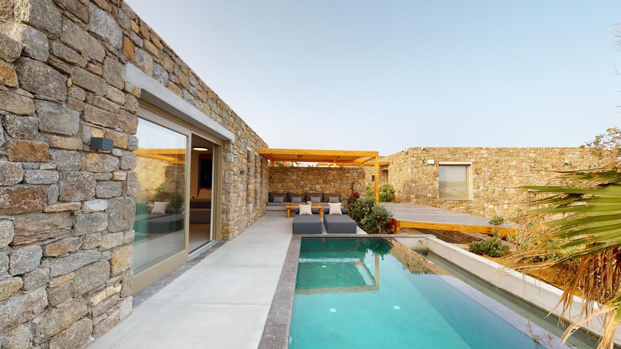 Nasta Suites & Villas Intentional Living Mykonos Panormos  エクステリア 写真