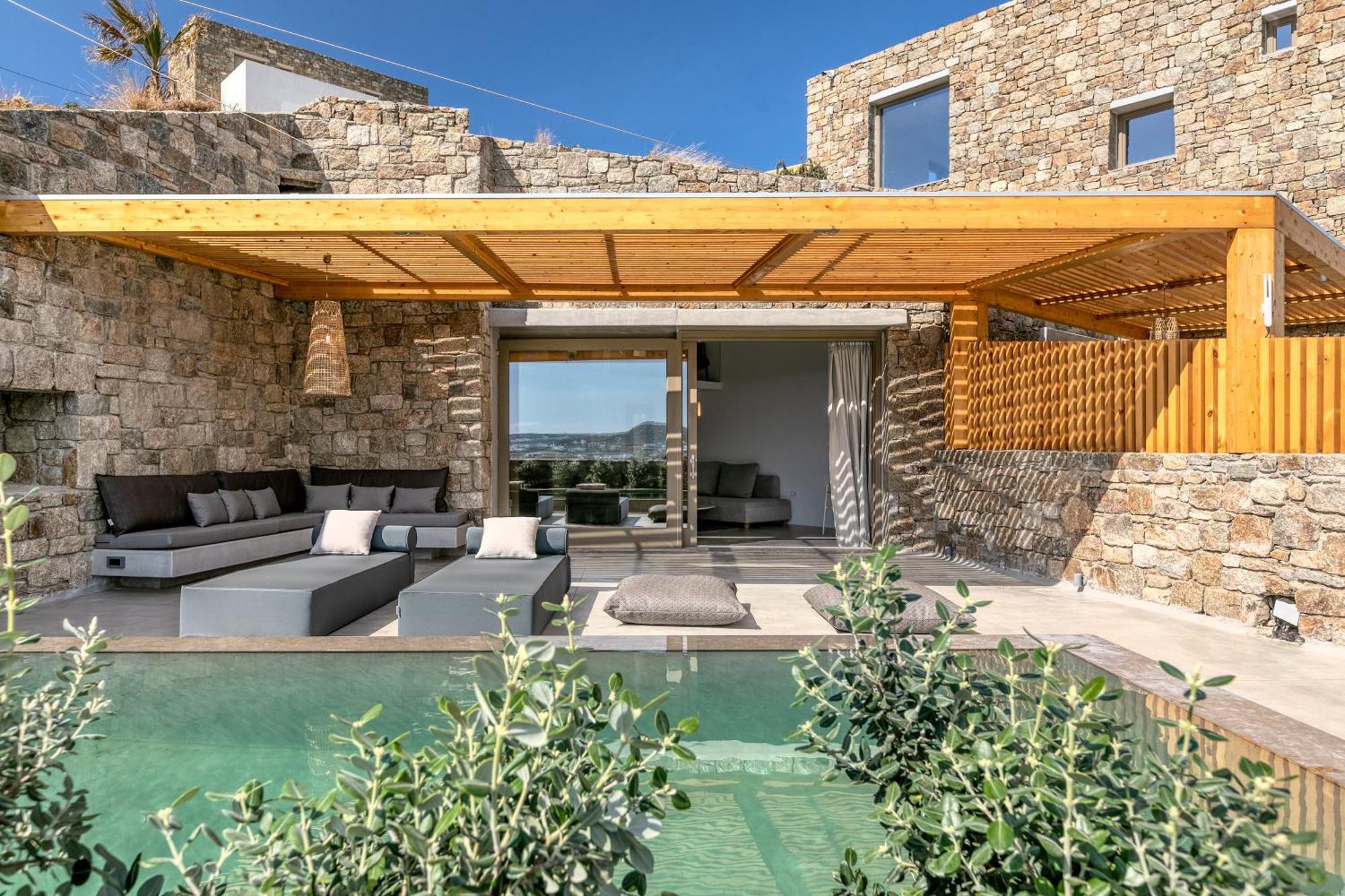 Nasta Suites & Villas Intentional Living Mykonos Panormos  エクステリア 写真